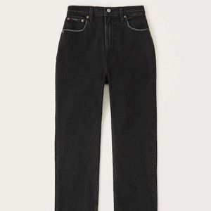 Ultra High Rise Ankle Straight Jean